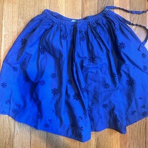 Bonpoint girl eyelet skirt (size 8)